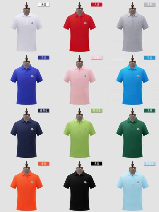 Picture of Moncler Polo Shirts Short _SKUMonclerM-3XL25wn2426268